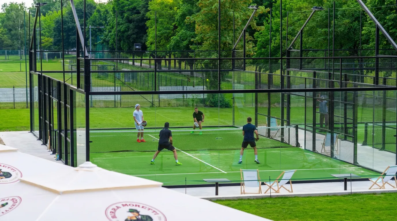 Padel igrišče v Harmoniji Mengeš